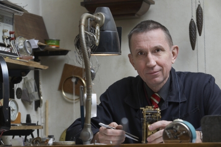 Clock Repairman at Work