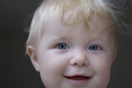 Portrait of baby girl