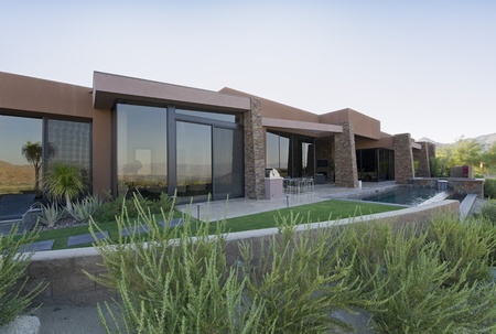 House exteriorの写真素材