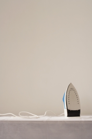 Iron on tableの写真素材