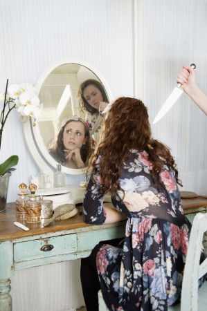 Sibling rivalryの写真素材