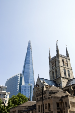 Shard skyscraperの写真素材