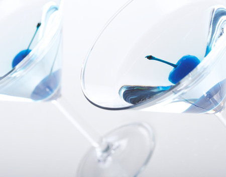 Close up of martini drinkの写真素材