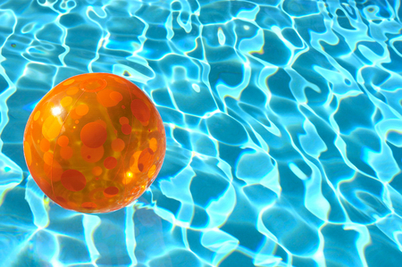 Beach Ball Waterの写真素材