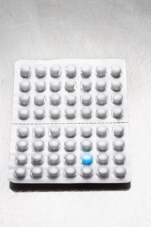 Pills in packagingの写真素材