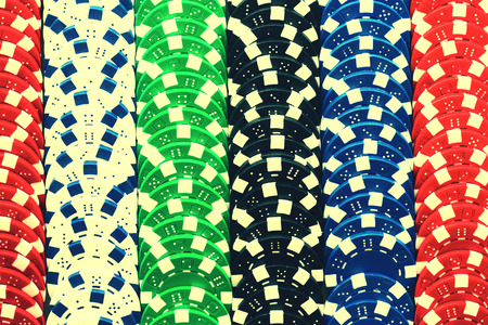 Poker Chipsの写真素材