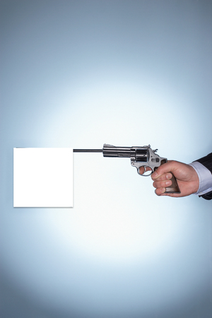 Blank Gunshotの写真素材