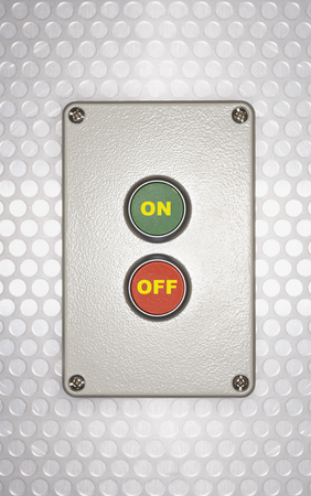 On Off Switchの写真素材