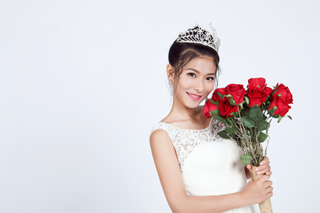 Beautiful Chinese Brideの写真素材
