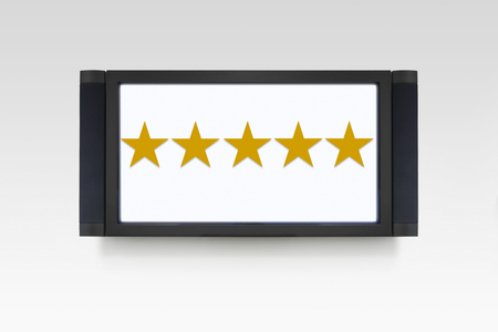 5 star televisionの写真素材