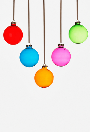 Christmas Baublesの写真素材