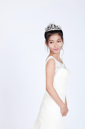 Beautiful Chinese Brideの写真素材