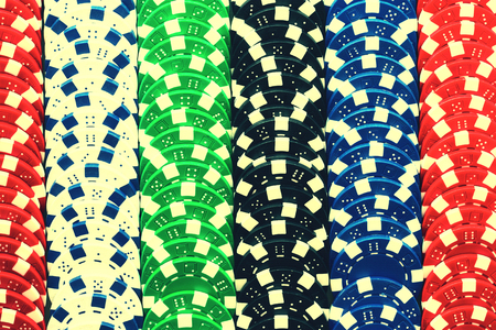 Poker Chipsの写真素材