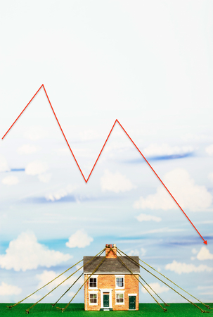 Property Market Crashの写真素材