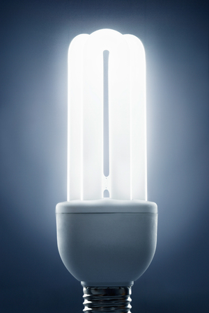 Energy Saving light bulbの写真素材