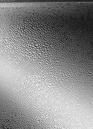 Bubbles on glassの写真素材