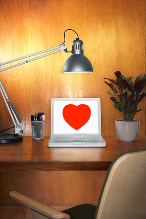 Online datingの写真素材