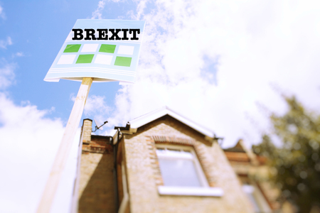 Brexit houseの写真素材