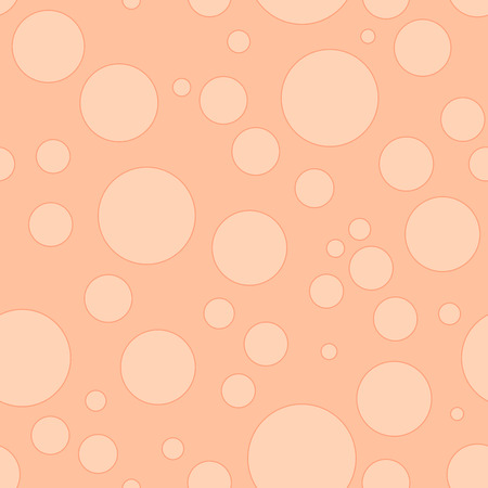 Bright Rose Background with Circles Stains, Vector Backgroundのイラスト素材