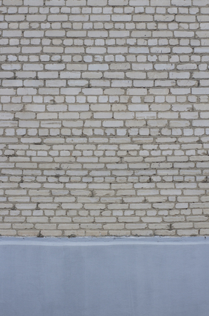 White Brick Wallの写真素材