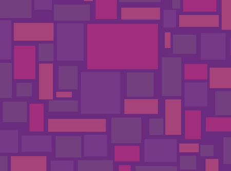Abstract Background with Rectangles in Pink color. Vector Illustration for Modern Design.