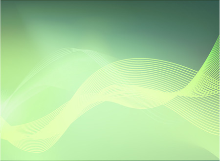 Abstract Background with Aurora Borealis in green colorのイラスト素材