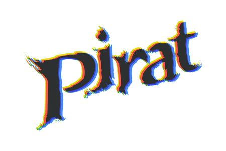 Pirat - Text Logotypeのイラスト素材