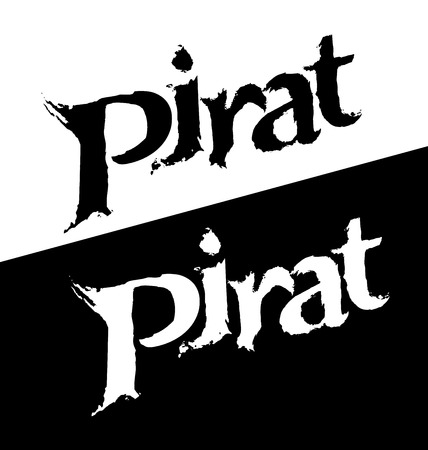 Pirat - Vector Logotypeのイラスト素材