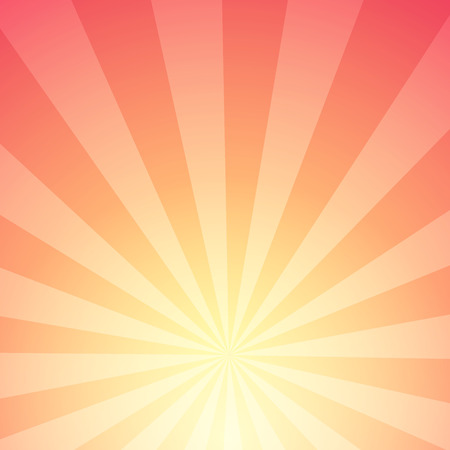 Abstract background of Sunlight with Stripes. Glow with radial rays of star.のイラスト素材