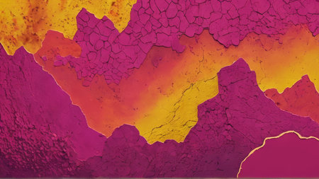Colorful abstract paint background. Acrylic painting on canvas with vibrant colors.