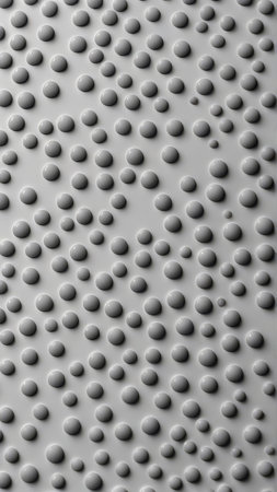 abstract background of a metal surface with holes in black and white