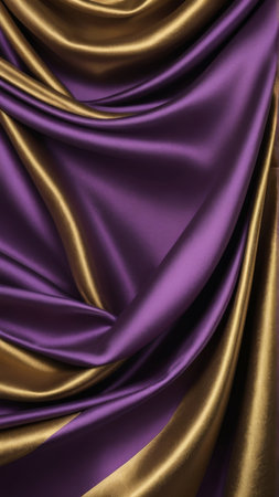 Smooth elegant brown silk or satin luxury cloth texture can use as abstract background. Luxurious background designの写真素材