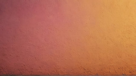 Colorful abstract background. Texture of pink and orange painted wall.