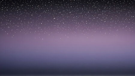 Night sky with stars and nebula. Vector illustration for your design
