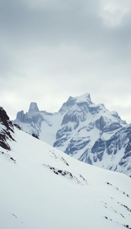 Snowy mountains
