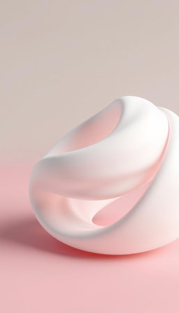 3d render, abstract background, modern minimal design, pastel colorsの写真素材