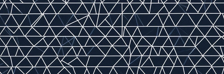 Seamless pattern with triangles. Geometric background. Vector illustration.の写真素材