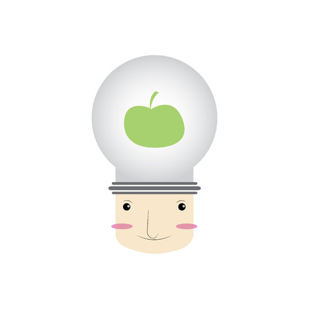 healthy thinkingのイラスト素材