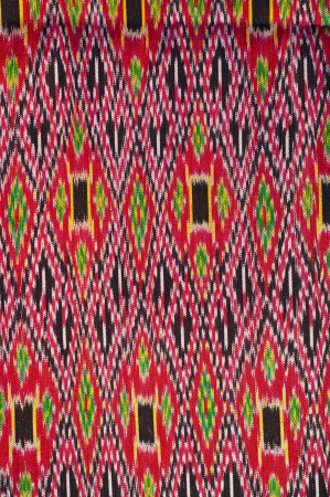 Thai cloth textureの写真素材