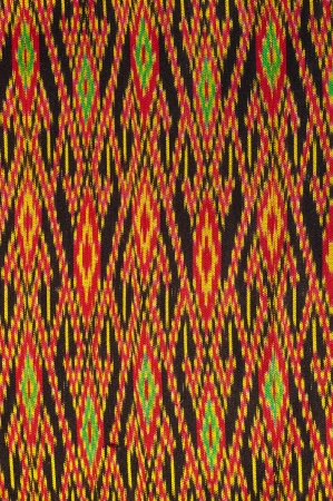 Thai cloth textureの写真素材