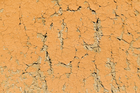 The texture of clay walls.の写真素材