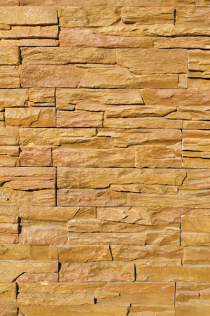 Construction texture of brick stone wall for exterior background.の写真素材