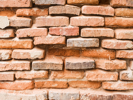 Colse up old brick wall background and texture.の写真素材
