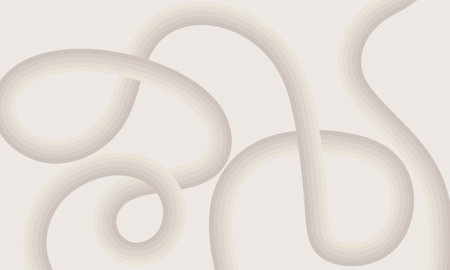 Hand drawn vector illustration of abstract monochrome off white groovy background. For concept, web, social media, banner, proposal, header, backgroundのイラスト素材