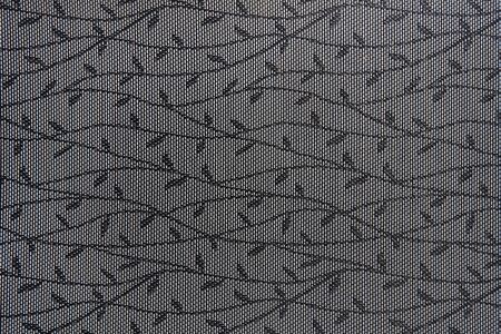 Brown fabric binder texture with flower print