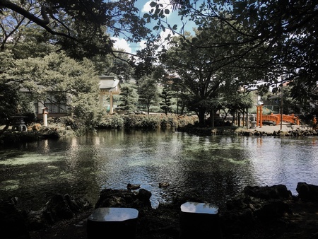 Fujisan Hongu shrine in Japanの素材