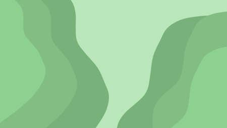 Liquid green color gradient abstract background. Presentation template design. Suitable for wallpaper, backdrop, poster, etc.の写真素材