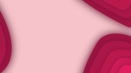 Land or liquid abstract and pattern backgrounds illustration with gradient color of red pink. This background is suitable for presentation, poster, wallpaper, personal website, UI and UX experiences.の写真素材