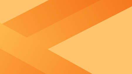 Modern simple abstract with square geometric background in the blend of orange gradient.の写真素材