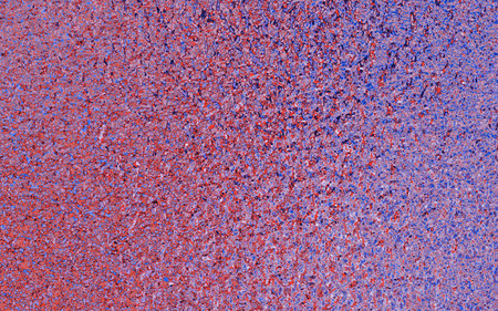 abstract background: red and blue paint on the wall, abstract backgroundの写真素材